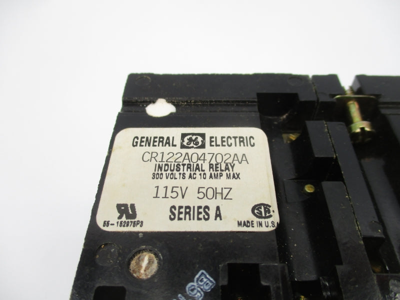 GENERAL ELECTRIC CR122A04702AA 115V 0.2-60S NSMP