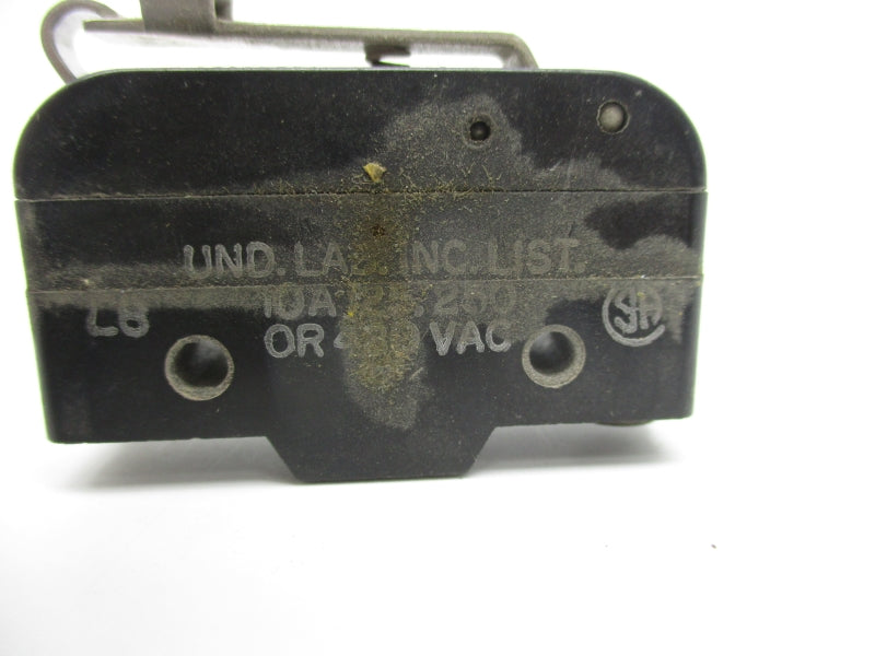 MICRO SWITCH BZ-RW922-A2 480VAC 10A UNMP