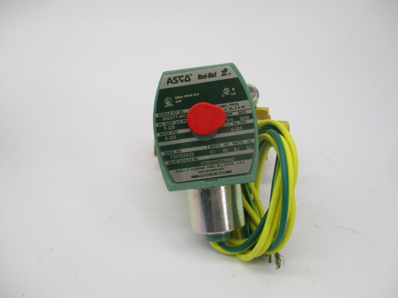 ASCO HT8210G009MO 110/120V 5-125PSI 3/4" NSMP