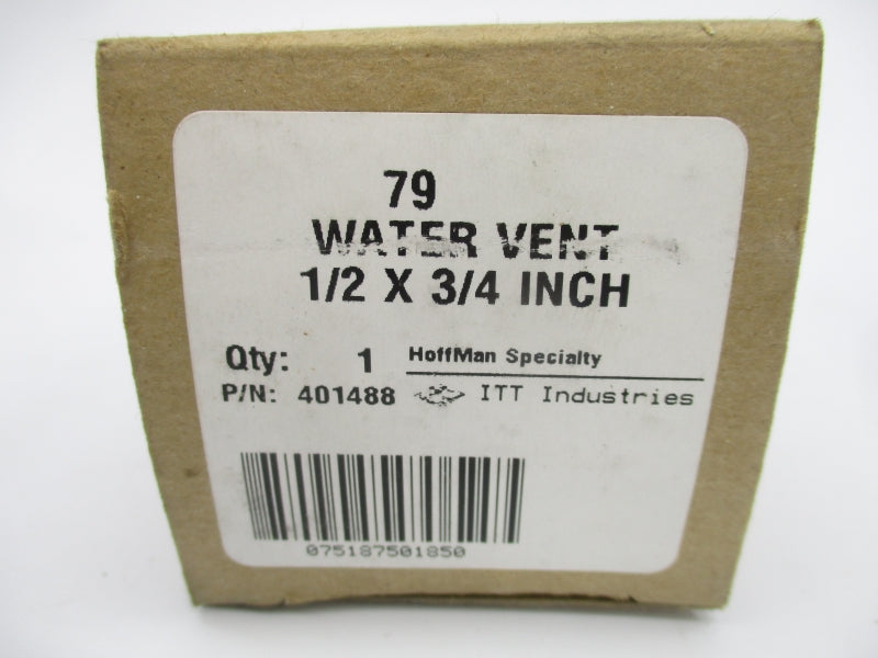 ITT INDUSTRIES 401488 75PSI 1/2X3/4" NSMP
