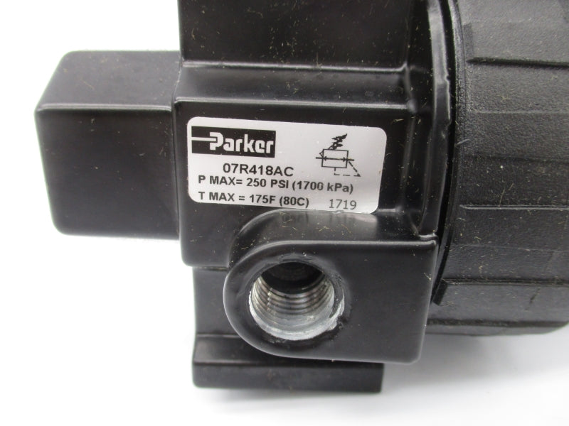 PARKER 07R418AC 250PSI NSMP