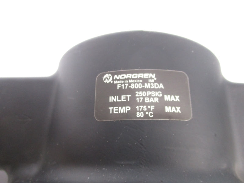 NORGREN F17-800-M3DA 250PSI NSNP