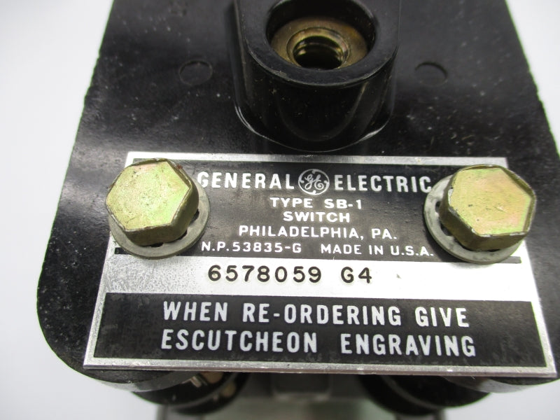 GENERAL ELECTRIC SB-1 6578059 G4 NSNP
