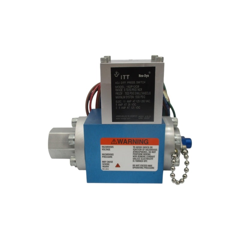 ITT 162P12C6 125/250VAC 11A 6-50PSI NSNP