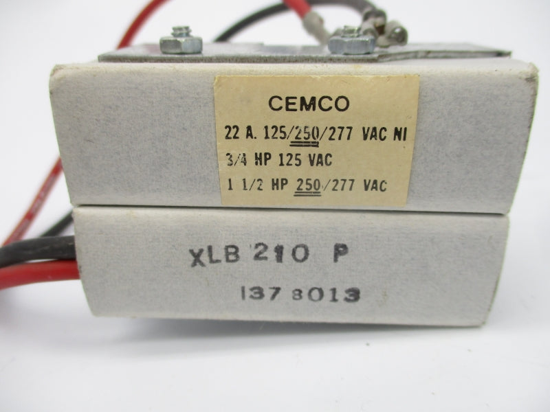 CEMCO XLB210P 277VAC 22A NSNP
