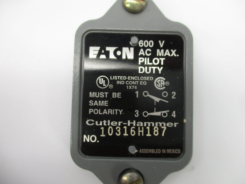 EATON 10316H187 600V NSNP