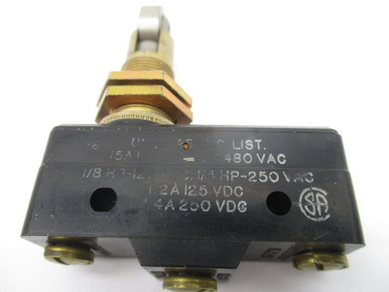 MICRO SWITCH BZ-2RQ181-A2 480VAC 15A NSNP