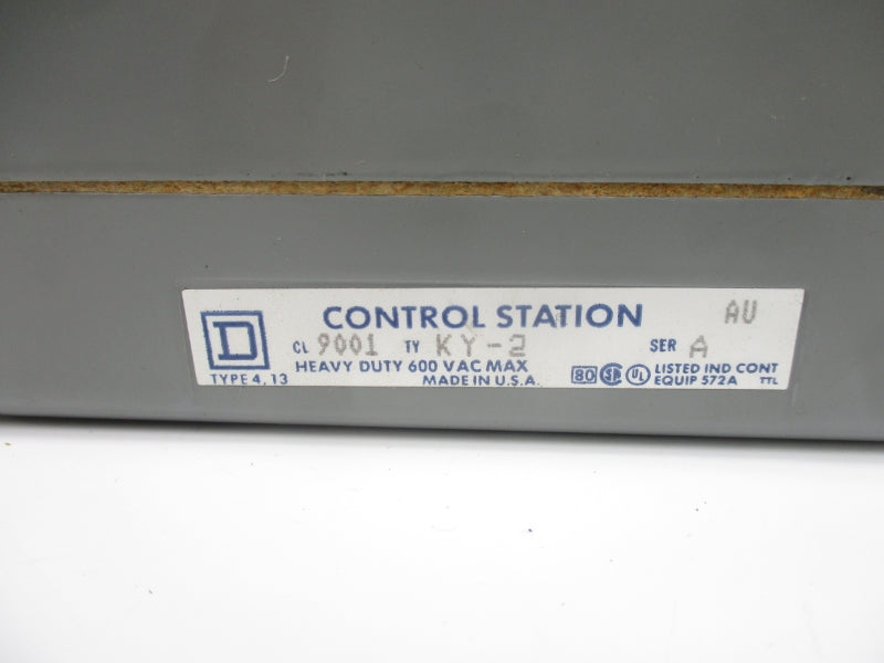SQUARE D 9001KY-2 SER. A 600VAC NSNP