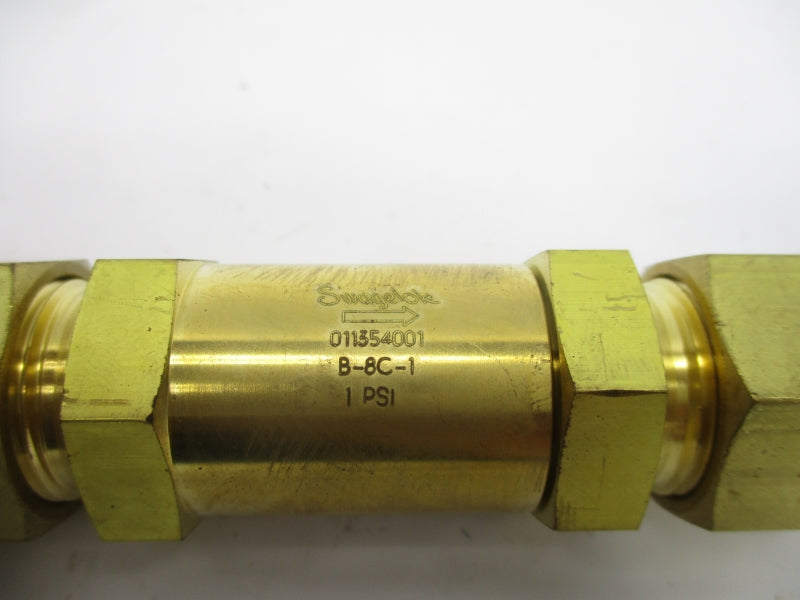 SWAGELOK B-8C-1 1PSI NSNP