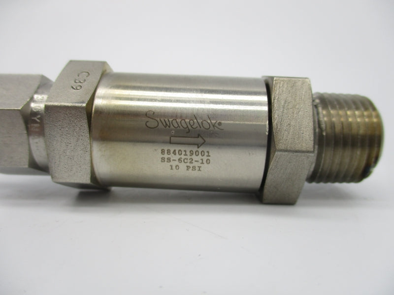 SWAGELOK SS-6C2-10 884019001 10PSI NSNP