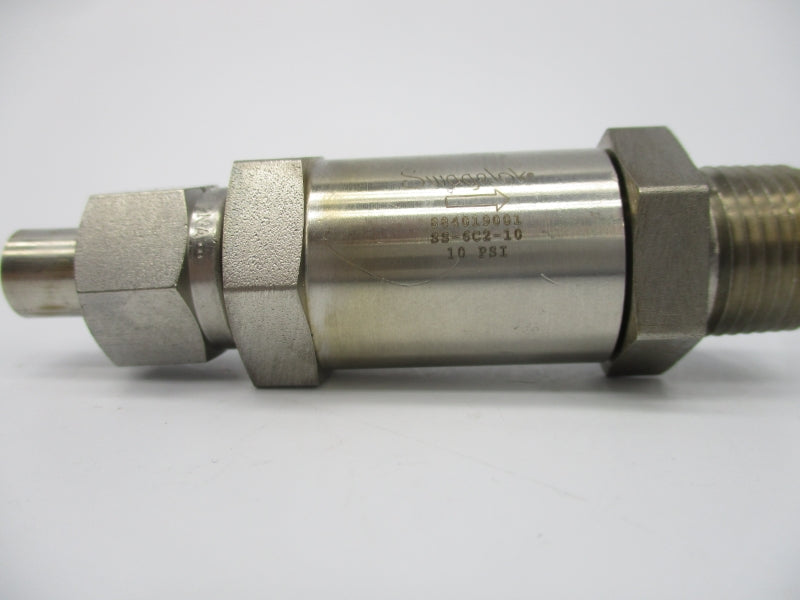SWAGELOK SS-6C2-10 884019001 10PSI NSNP