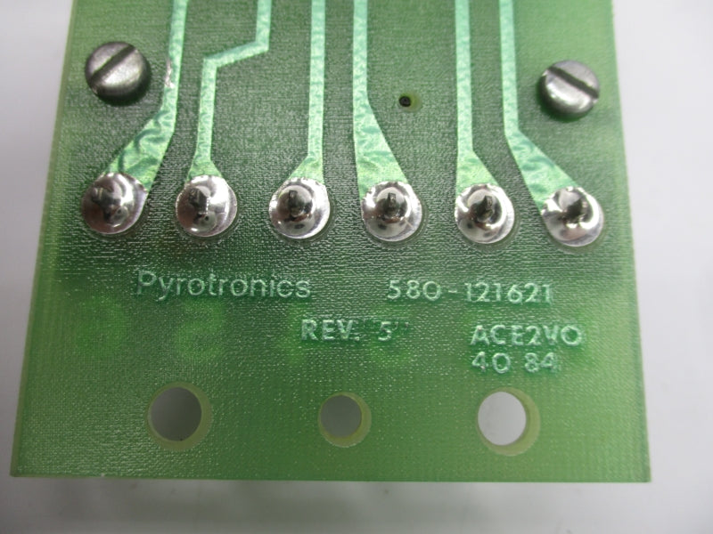 PYROTRONICS SR-30 580-121621 REV. 5 UNMP