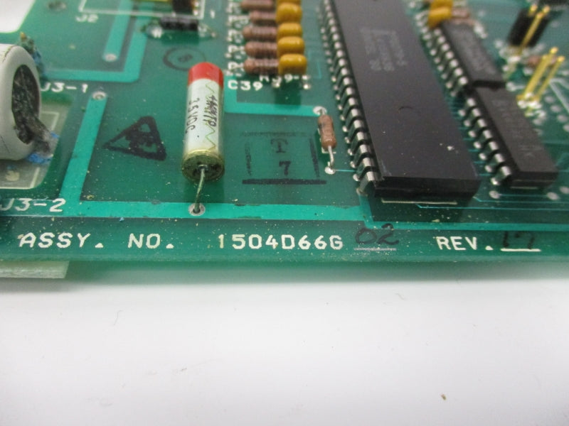 WESTINGHOUSE 1504D66G02 REV. 17 UNMP