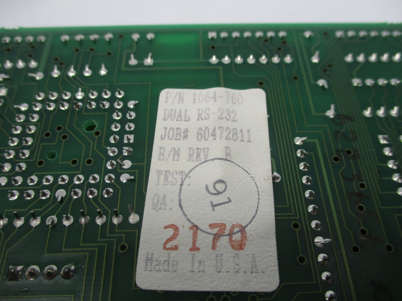 AMETEK 1064-760 REV. B UNMP