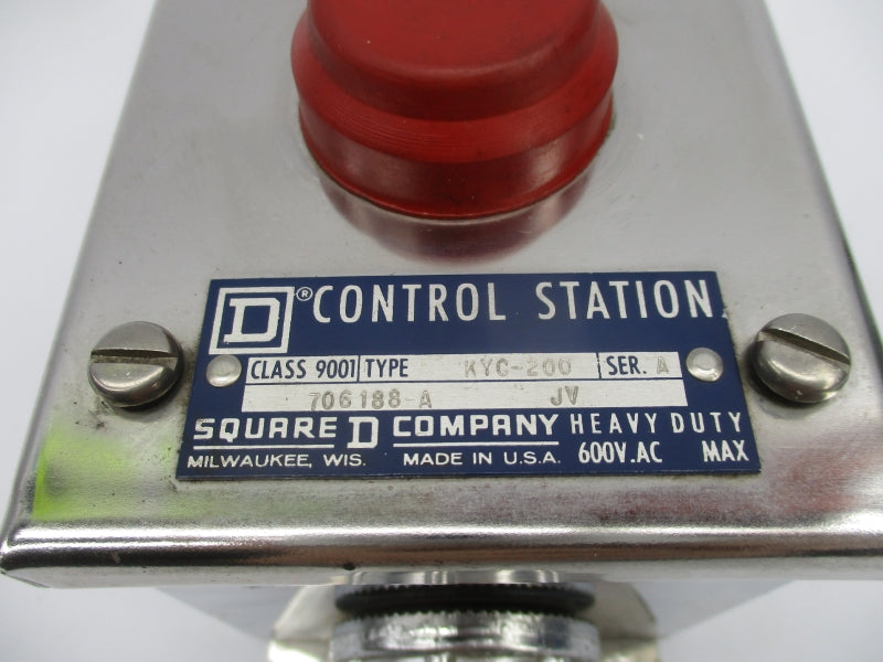 SQUARE D 9001KYC-200 SER. A UNMP