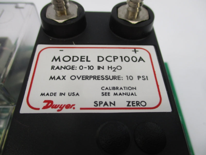DWYER DCT1006-DCP100A 100-240VAC 10PSI NSMP