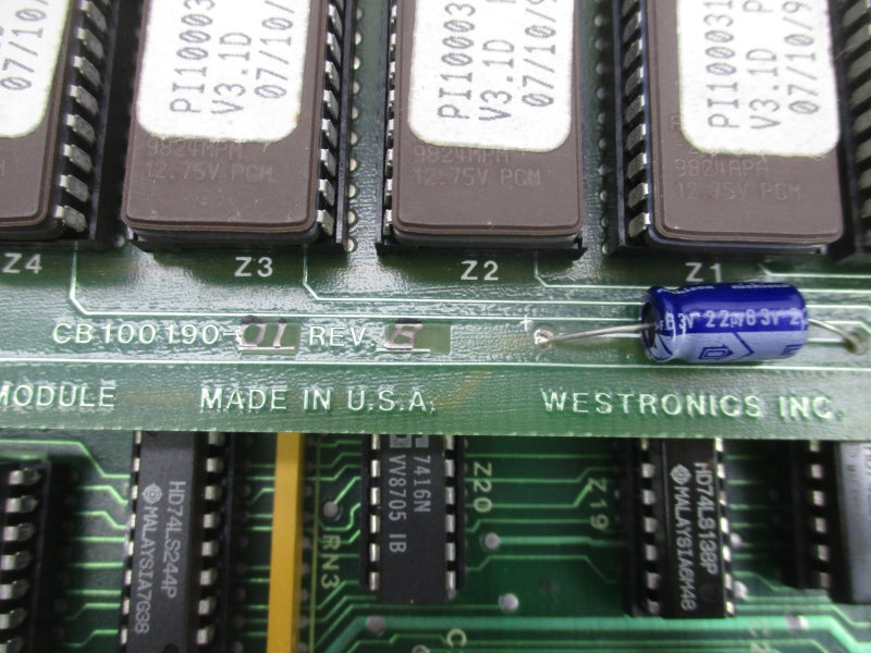 WESTRONICS CB100188-01 CB100190-01 REV. B (AS PICTURED) UNMP