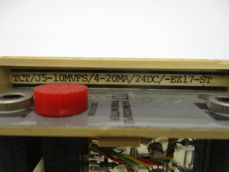 MOORE INDUSTRIES TCT/J5-10MVFS/4-20MA/24DC/-EZ17-ST UNMP