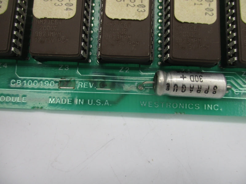 WESTRONICS CB100190-01 REV. G UNMP