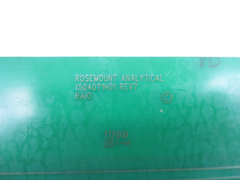ROSEMOUNT 3D39309G01 REV. 2 UNMP