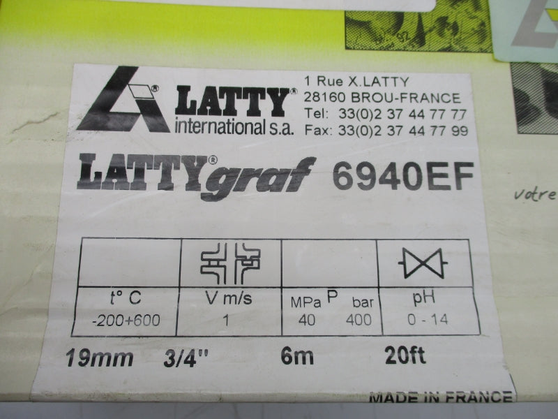 LATTY 6940EF 20FT NSFS