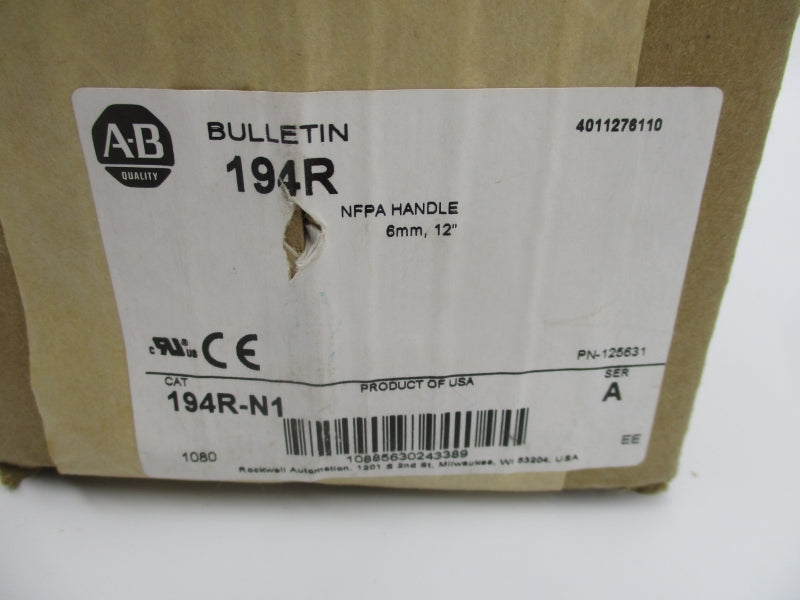 ALLEN BRADLEY 194R-N1 SER.  A NSMP