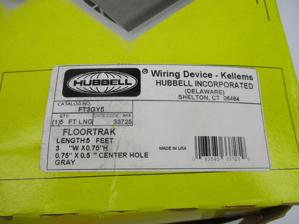 HUBBELL FT3GY5 5FT NSMP