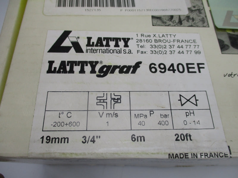 LATTY 6940EF APPROX 17FT NSMP