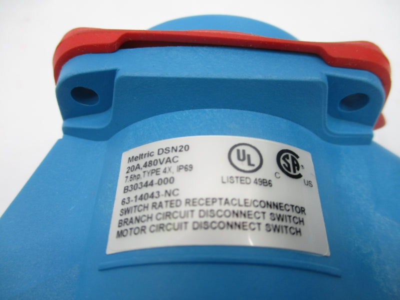 MELTRIC 63-14043-NC 480VAC 20A NSMP