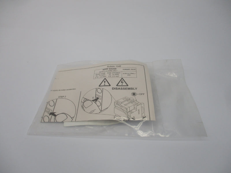 ALLEN BRADLEY 194E-A16-PD10 SER. C NSMP
