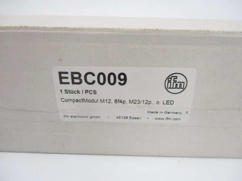 IFM EFECTOR EBC009 10-30VDC NSMP