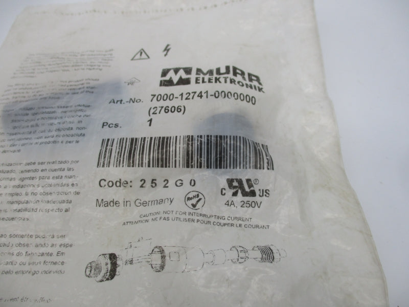 MURR ELEKTRONIK 7000-12741-0000000 27606 250V 4A NSMP