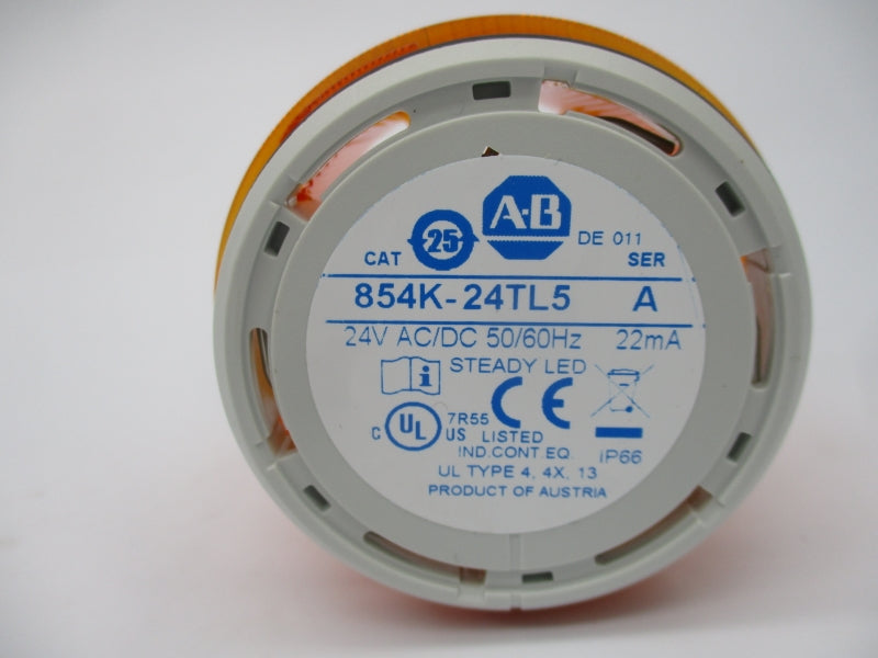 ALLEN BRADLEY 854K-24TL5 SER. A 24VAC/DC (WH) NSMP