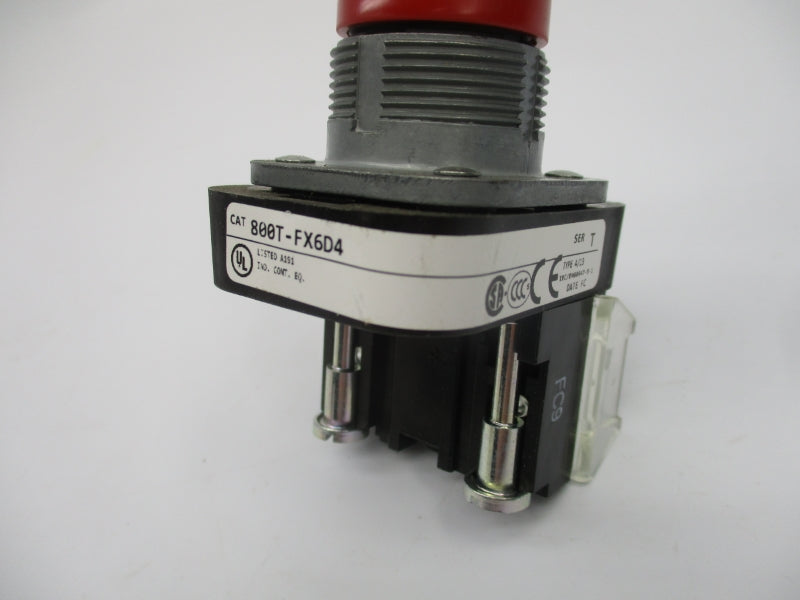ALLEN BRADLEY 800T-FX6D4 SER. T 600V (WH) NSMP