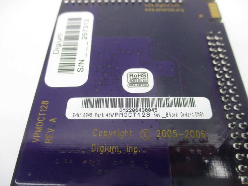 DIGIUM VPMOCT128  REV. B NSMP