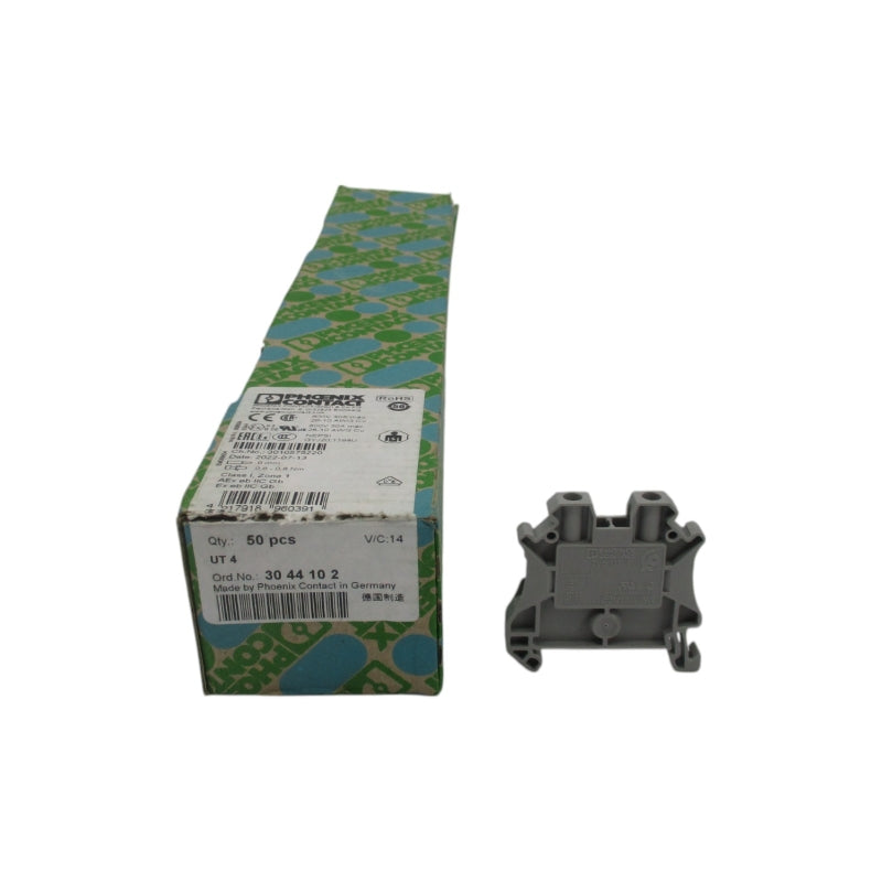 PHOENIX CONTACT UT4 3044102 600V 30A (PKG OF 50) NSMP