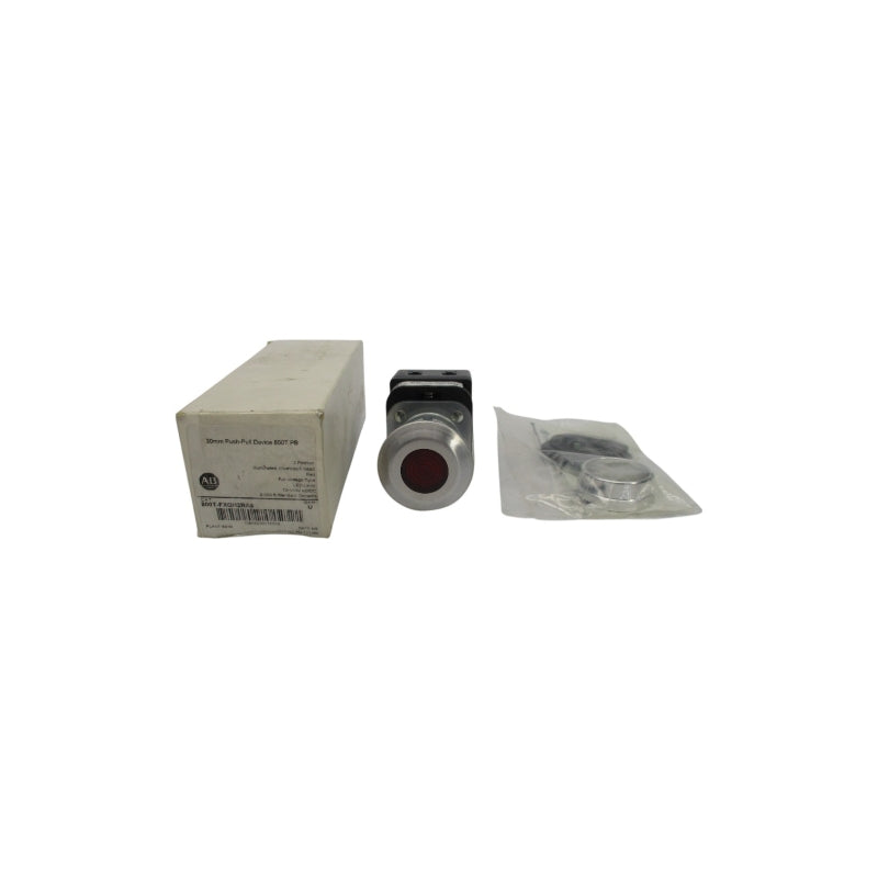ALLEN BRADLEY 800T-FXQH2RA5 SER. U 12-130VAC/DC (WH) NSMP