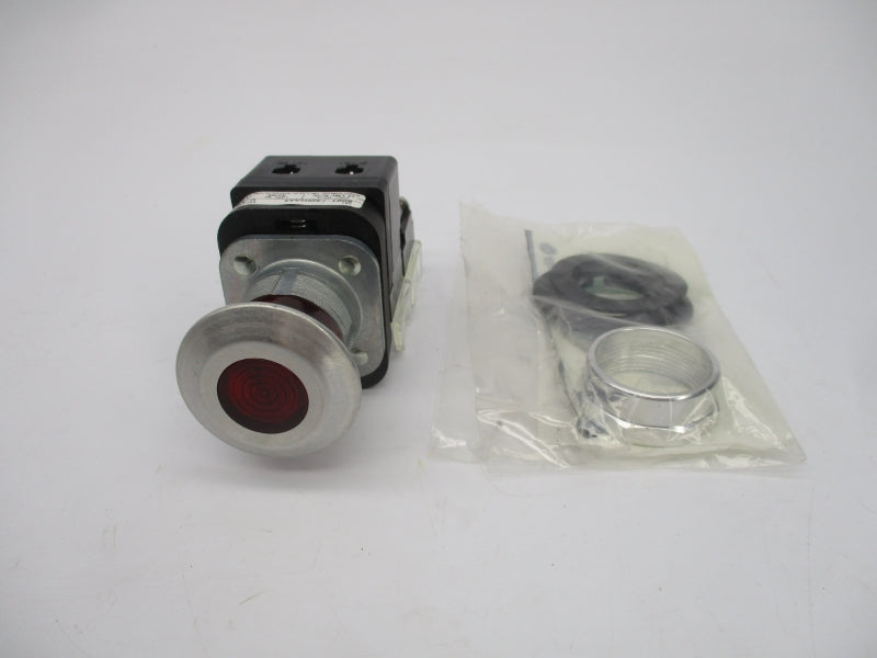 ALLEN BRADLEY 800T-FXQH2RA5 SER. U 12-130VAC/DC (WH) NSMP