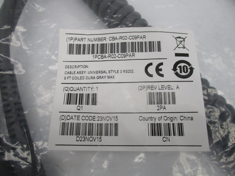 CONNECTOR CABLE 1PCBA-R02-C09PAR 9FT NSMP