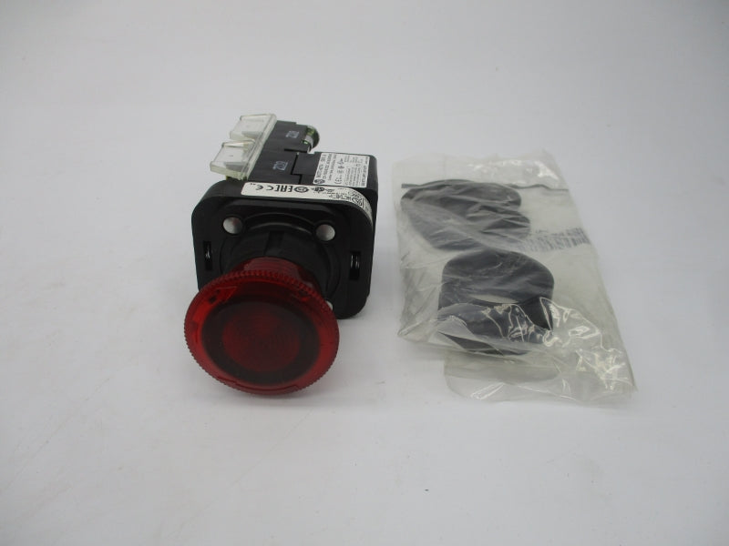ALLEN BRADLEY 800H-FRXTQH2RA5 SER. G 12-130VAC/DC (WH) NSMP