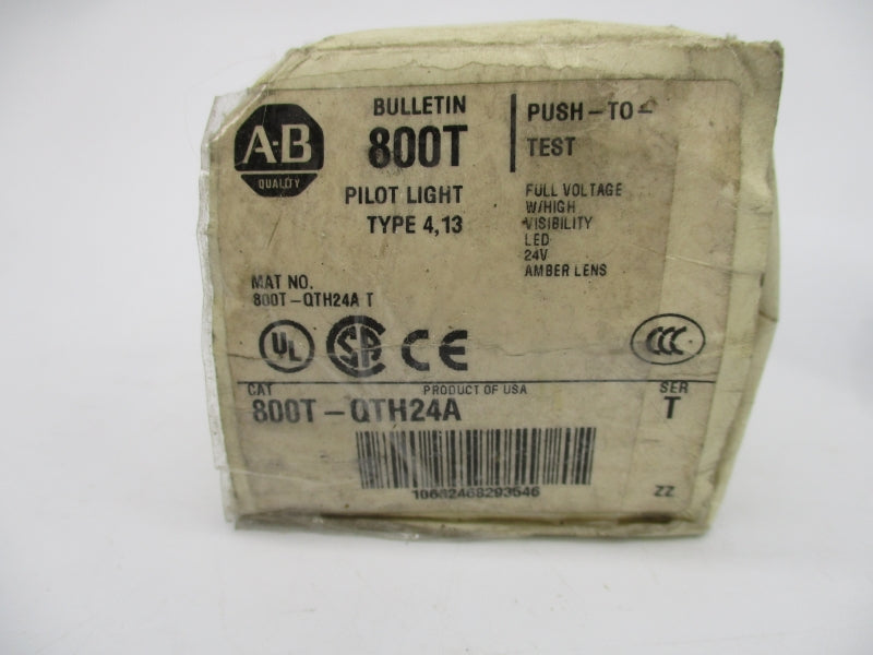 INDUSTRIAL SPARE PART 800T-QTH24A SER. T 24VAC/DC (WH) NSMP