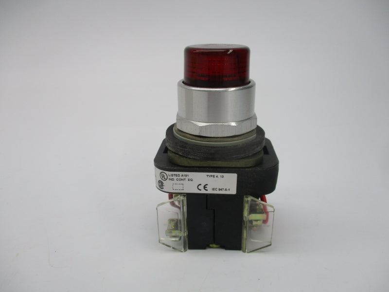 ALLEN BRADLEY 800T-QTH10R SER. T 120V (WH) NSMP