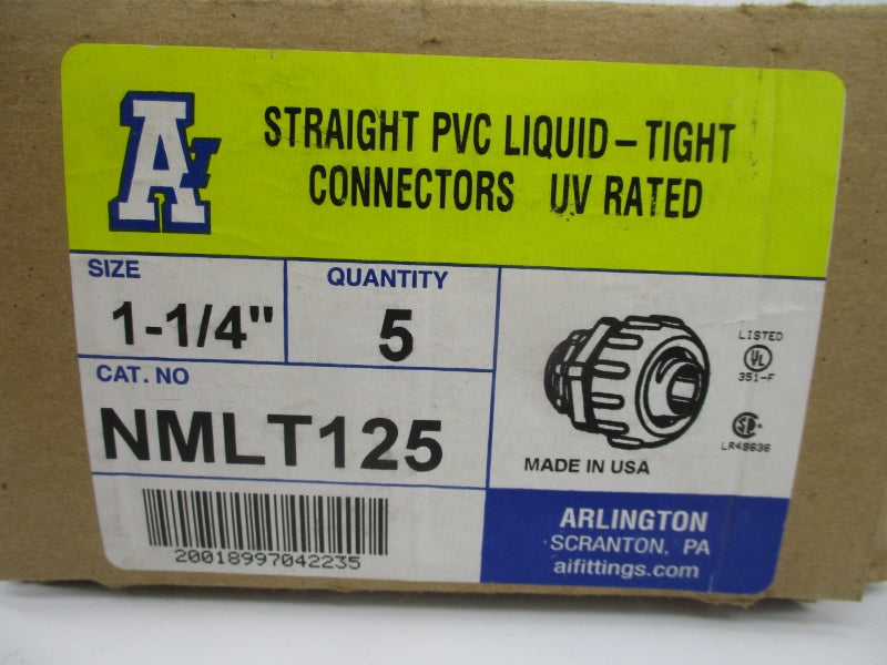 ARLINGTON NMLT125 1-1/4" (PKG OF 5) NSMP