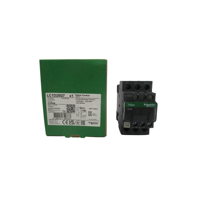 SCHNEIDER ELECTRIC LC1D25G7 120V NSMP