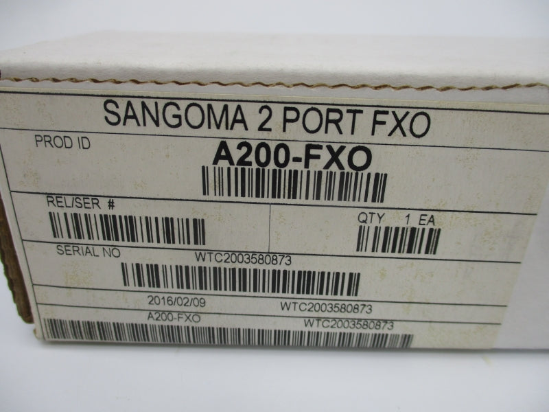 SANGOMA A200-FXO FXO-2 NSMP