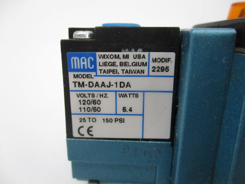 MAC 82A-CC-000-TM-DAAP-1DA 110/120V 150PSI NSMP
