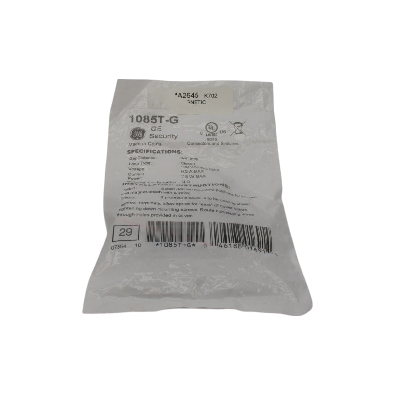 GENERAL ELECTRIC 1085T-G 100VAC/DC NSMP