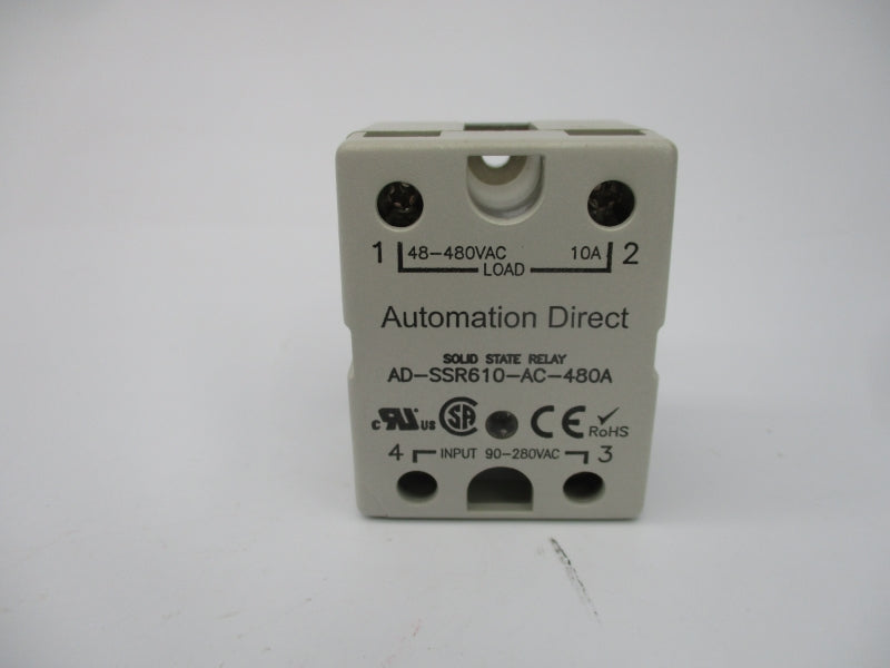 AUTOMATION DIRECT AD-SSR610-AC-480A 90-280VAC NSMP