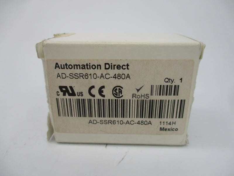 AUTOMATION DIRECT AD-SSR610-AC-480A 90-280VAC NSMP
