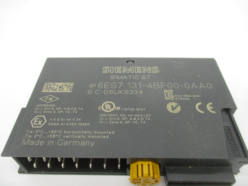 SIEMENS 6ES7131-4BF00-0AA0 24VDC NSMP
